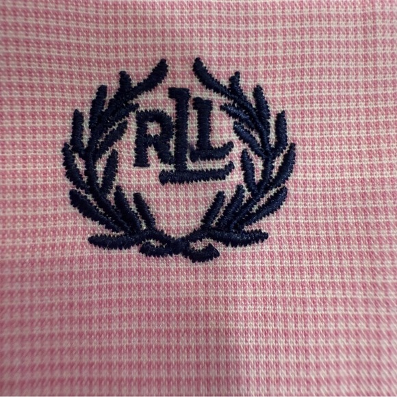 Ralph Lauren Black Label Boys Shirt Pink & White Button Down Sz 10 NEW - Picture 5 of 11